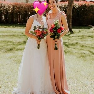 Birdy Grey Dusty Rose Bridesmaids Dress size Small